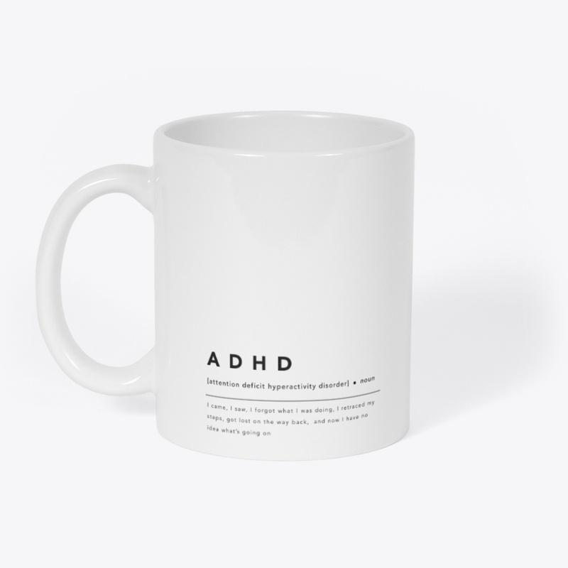 ADHD Definition | White